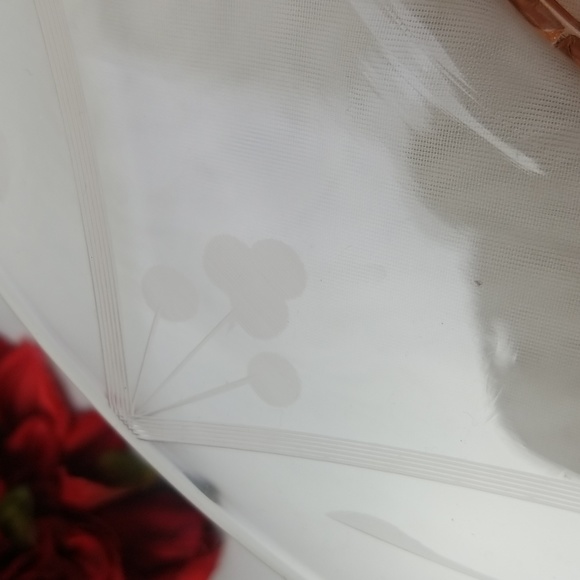 Cambridge Elegant Pink Etched Cracker Plate - Picture 8 of 12